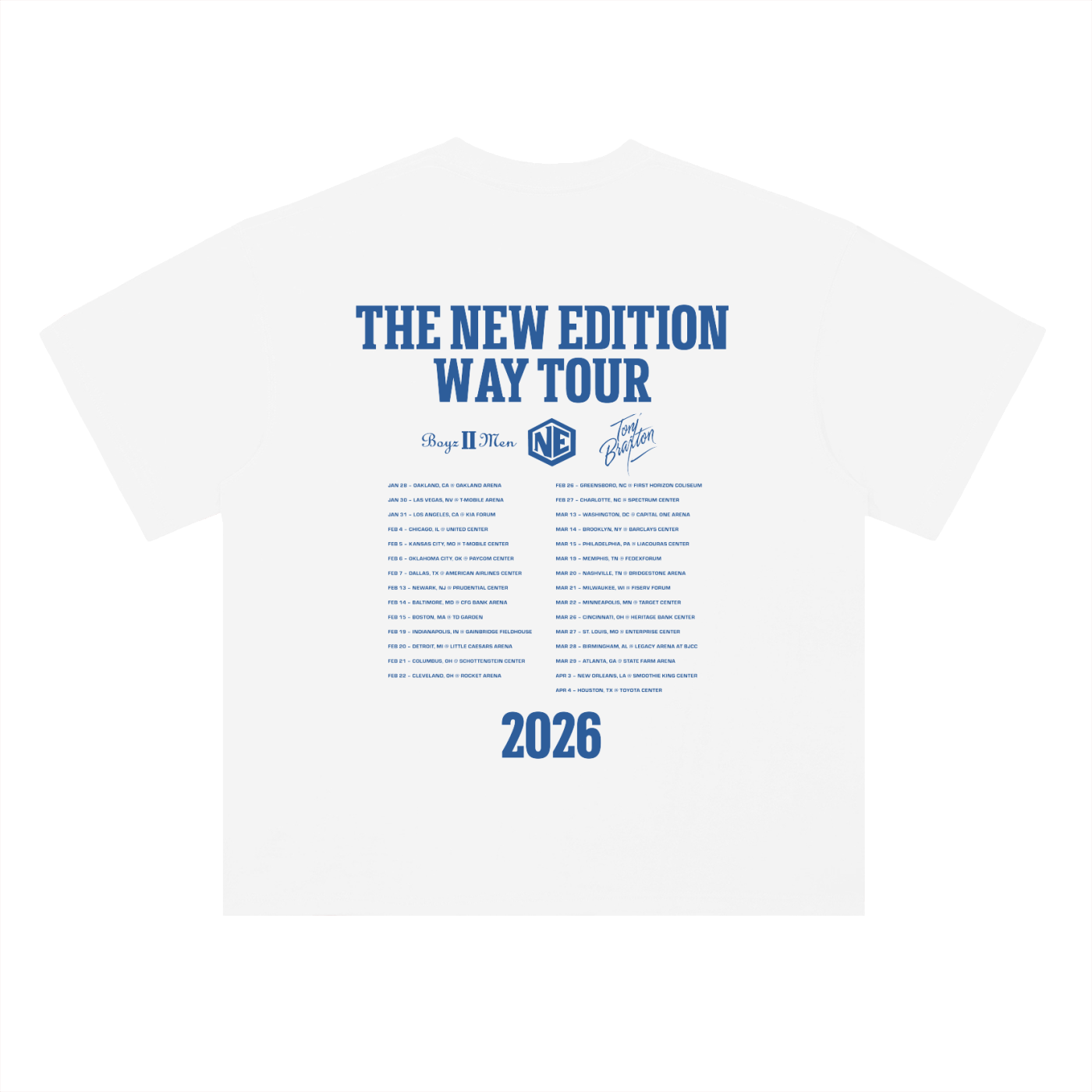 BOYZ II MEN S/S T-SHIRT