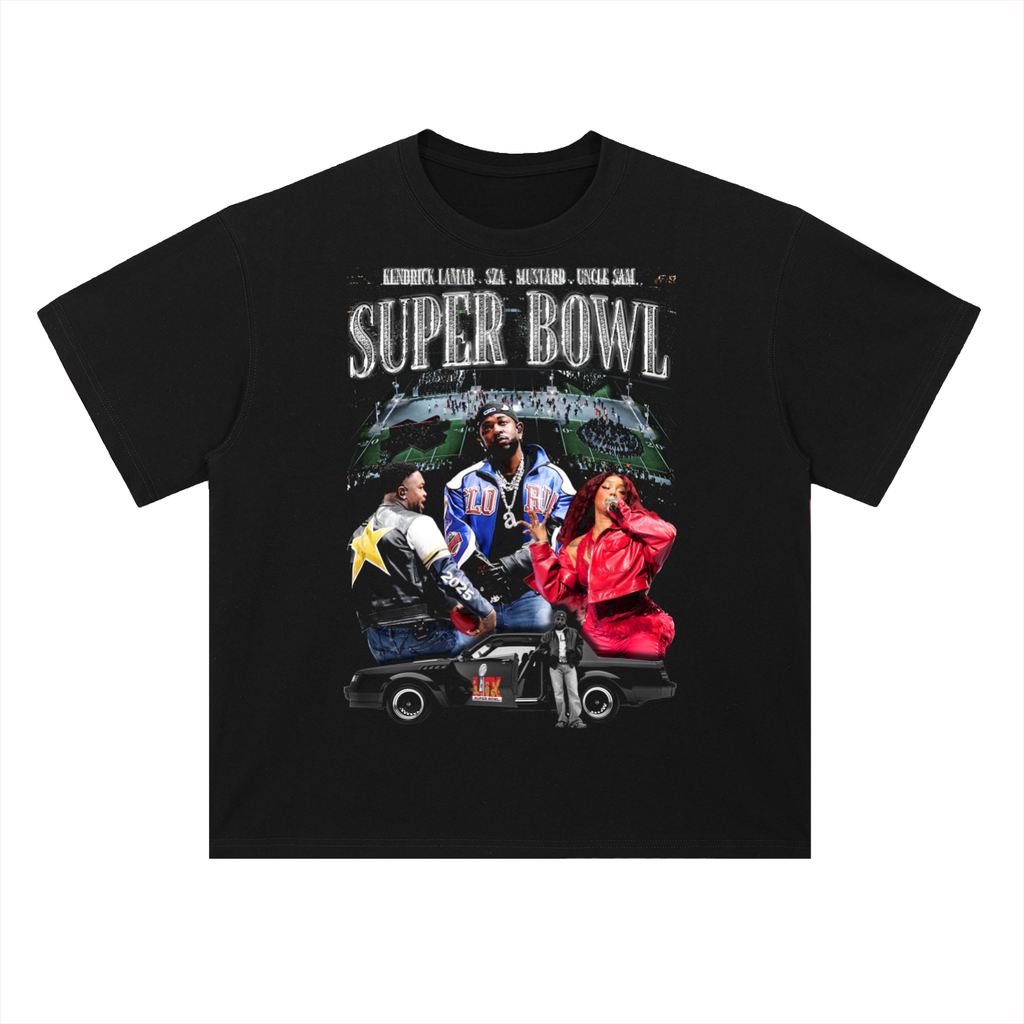 KENDRICK SZA MUSTARD HALFTIME (2025) S/S T-SHIRT