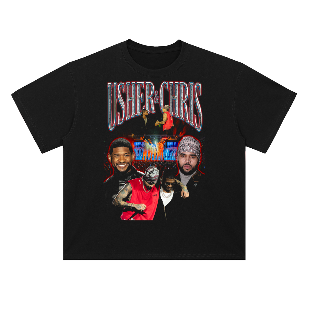USHER & CHRIS S/S T-SHIRT