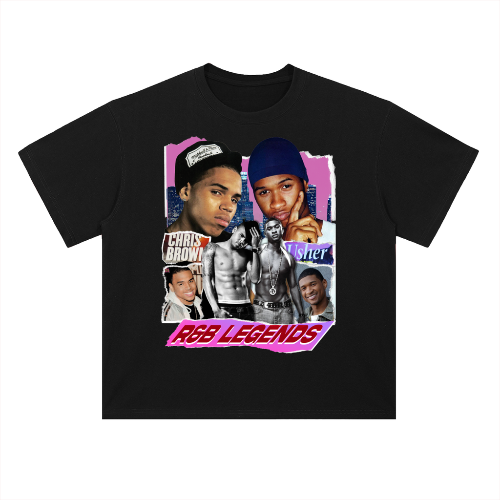 Y2K CHRIS BROWN & USHER S/S T-SHIRT