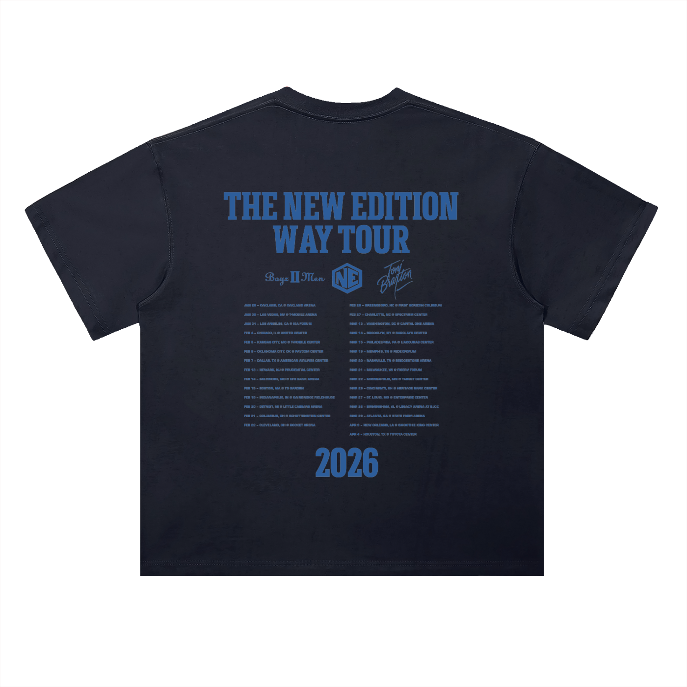 BOYZ II MEN S/S T-SHIRT